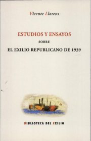 Couverture : Estudios y ensayos sobre el exilio republicano de 1939
