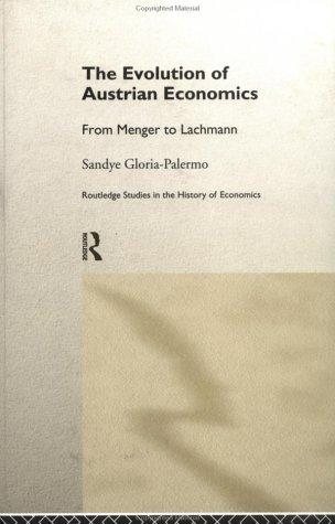 Couverture : Evolution of Austrian Economics