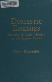 Couverture : Domestic enemies
