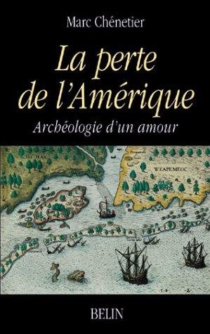 Couverture : La perte de l'Amérique