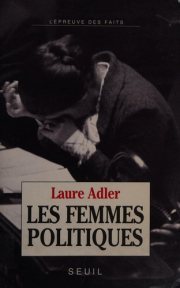 Couverture : Les femmes politiques