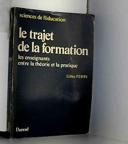 Couverture : Le trajet de la formation