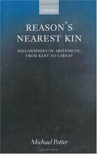 Couverture : Reason's nearest kin