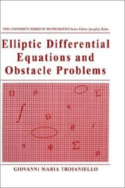 Couverture : Elliptic differential equations and obstacle problems