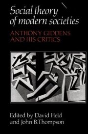 Couverture : Social theory of modern societies