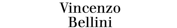 Couverture : Vincenzo Bellini