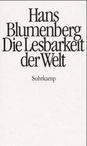 Couverture : Die Lesbarkeit der Welt