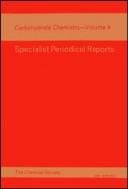 Couverture : Carbohydrate Chemistry (Specialist Periodical Reports)