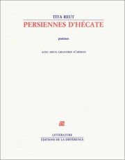 Couverture : Persiennes d'Hécate : poèmes