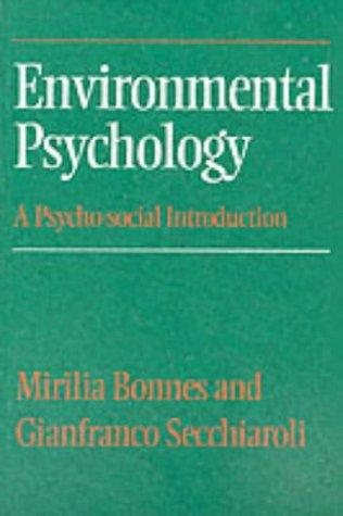 Couverture : Environmental psychology