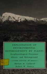 Couverture : Exploitation of environmental heterogeneity by plants