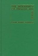 Couverture : The Modernity of English Art 1914-1930