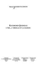Couverture : Raymond Queneau
