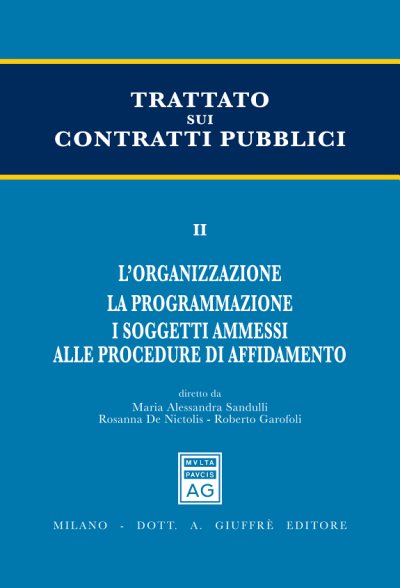Couverture : Trattato sui contratti pubblici