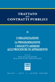 Couverture : Trattato sui contratti pubblici