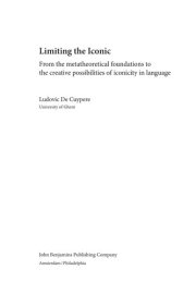 Couverture : Limiting the iconic