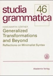 Couverture : Generalized transformations and beyond
