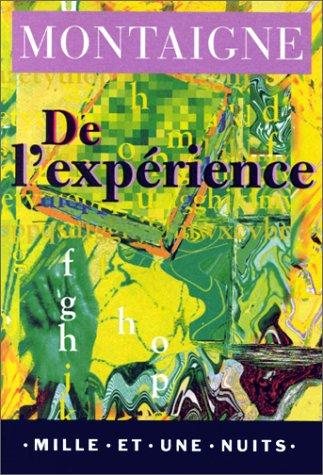 Couverture : L Experience, L'