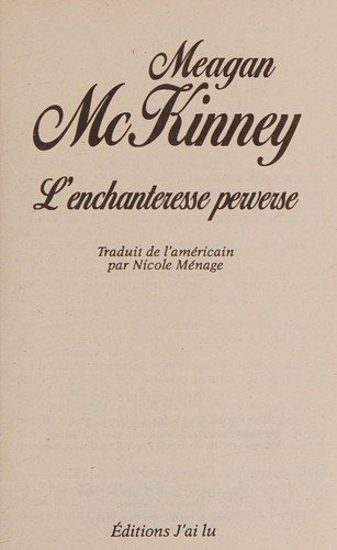 Couverture : L'enchanteresse perverse