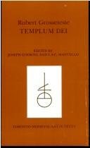 Couverture : Templum Dei