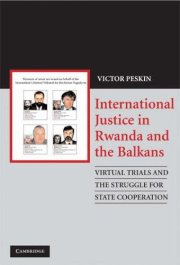 Couverture : International Justice in Rwanda and the Balkans