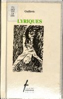 Couverture : Lyriques