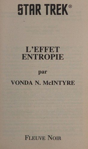 Couverture : Effet entropie