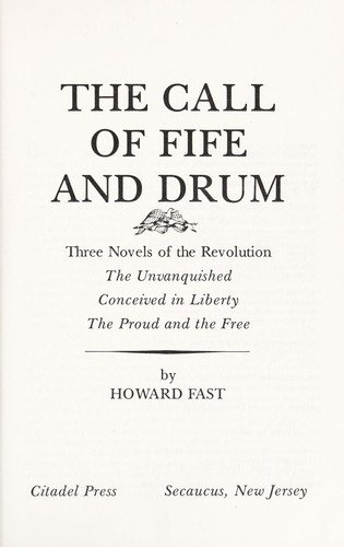 Couverture : The call of fife and drum