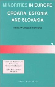 Couverture : Minorities in Europe - Croatia, Estonia and Slovakia