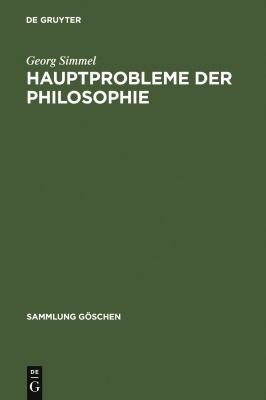 Couverture : Hauptprobleme der Philosophie