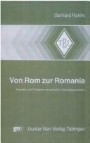 Couverture : Von Rom zur Romania