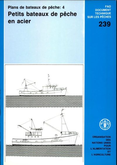 Couverture : Petits bateaux de pêche en acier