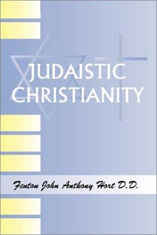 Couverture : Judaistic Christianity
