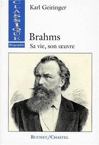 Couverture : Brahms. Sa vie, son oeuvre