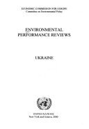 Couverture : Environmental Performance Reviews