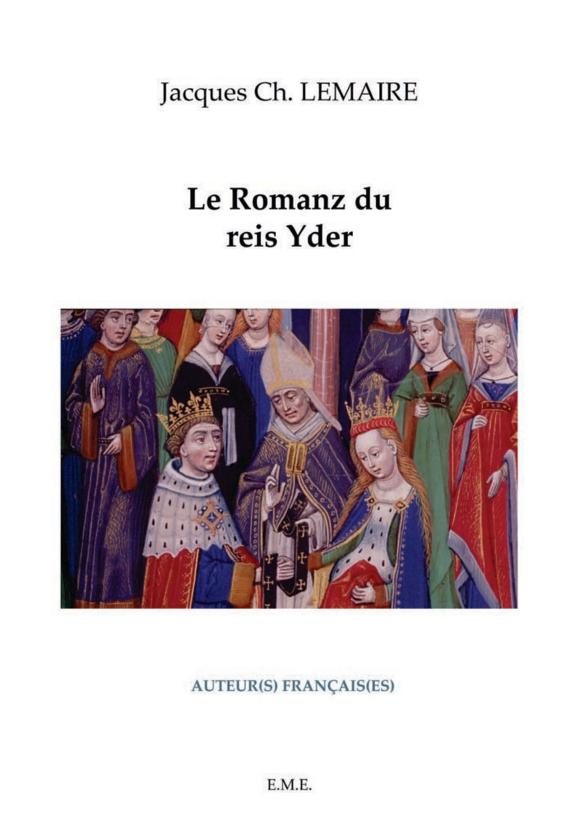 Couverture : Le romanz du reis Yder