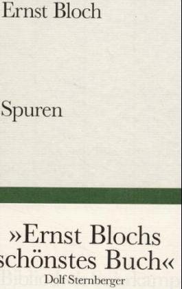 Couverture : Bibliothek Suhrkamp, Bd.54, Spuren