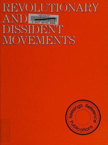 Couverture : Revolutionary and dissident movements
