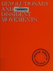 Couverture : Revolutionary and dissident movements