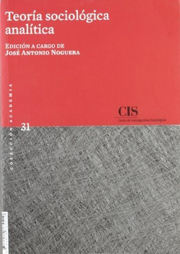 Couverture : Teoría sociológica analítica