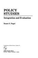 Couverture : Policy studies