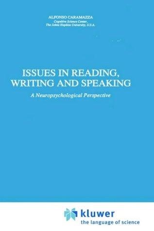 Couverture : Issues in reading, writing, and speaking