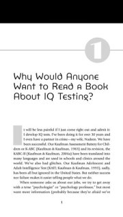 Couverture : IQ testing 101