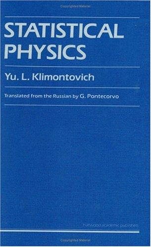 Couverture : Statistical physics