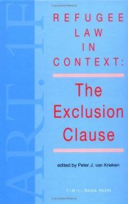 Couverture : Refugee law in context