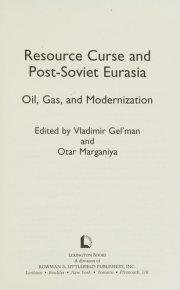 Couverture : Resource curse and post-Soviet Eurasia
