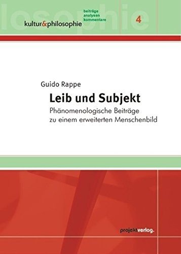 Couverture : Leib und Subjekt