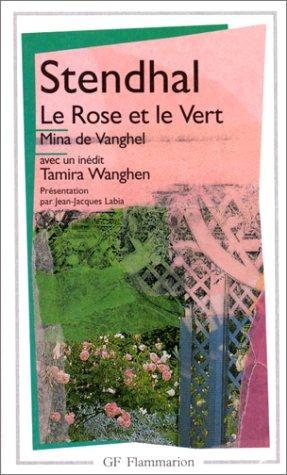 Couverture : Le rose et le vert