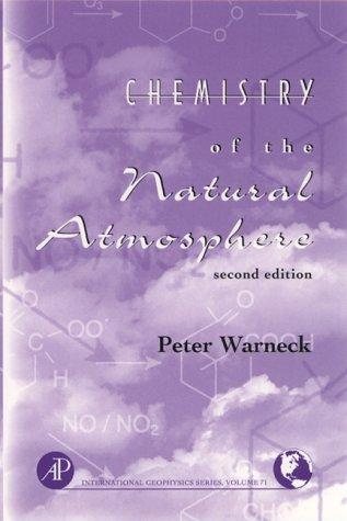 Couverture : Chemistry of the natural atmosphere