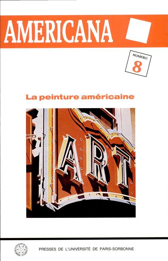 Couverture : La peinture américaine